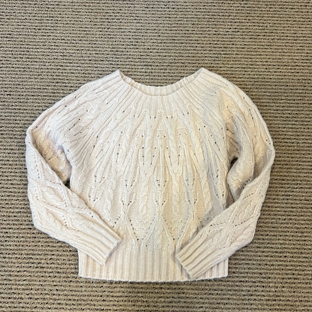 White House Black Market Textured Sweater
